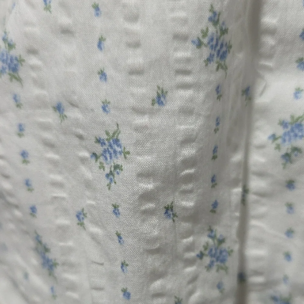 Ralph Lauren White and Blue Floral Dress - Picture 8 of 9